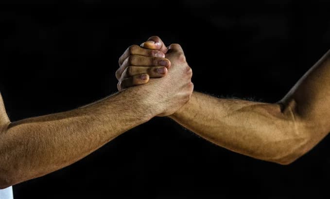 A handshake is more than just a simple gesture of greeting
