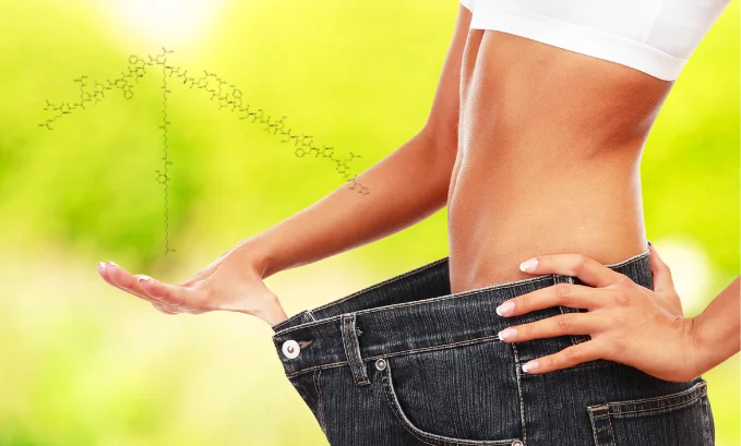 Semaglutide reduces body fat in people